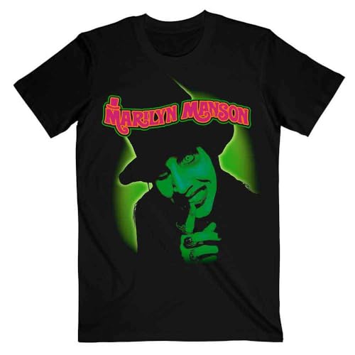 Marilyn Manson Men's Smells Like Children T-Shirt Black Small | Officially Licensed Merchandise