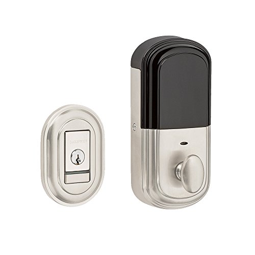 Baldwin 8231.B Evolved Traditional Single Cylinder Deadbolt with Bluetooth Techn, Satin Nickel
