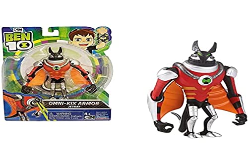 Ben 10 Alien Armor Jetray Series Omni-Kix Action Figure Articulated 76147
