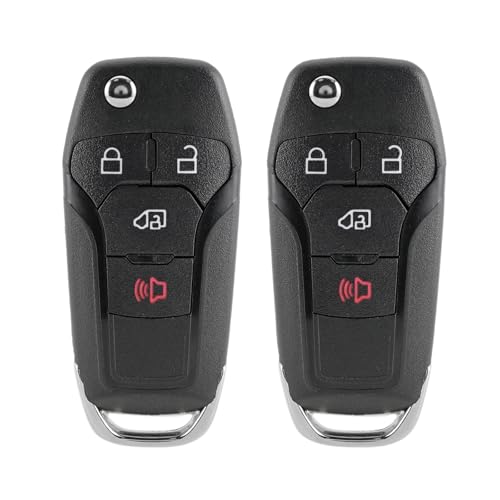 Flip Key Fob Remote Replacement Fits for Ford Transit 2019 2020 20212022 2023 Ford Transit Connect N5F-A08TAA 164R8236 164R8281 (Pack of 2)