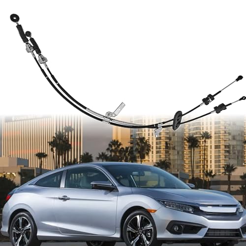 Shifter Cables Fit for Honda Civic Si 2012 2013 2014 2015 2.4L l4 Manual Trans Gear Shifter Linkage Cable 54310-TR4-A02