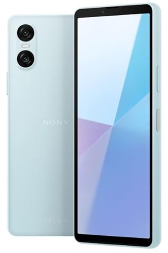 Sony Xperia 10 VI 5G XQ-ES72 128GB 8GB RAM Factory Unlocked (GSM Only | No CDMA – not Compatible with Verizon/Sprint) Smartphone Global Version Mobile Cell Phone – Blue