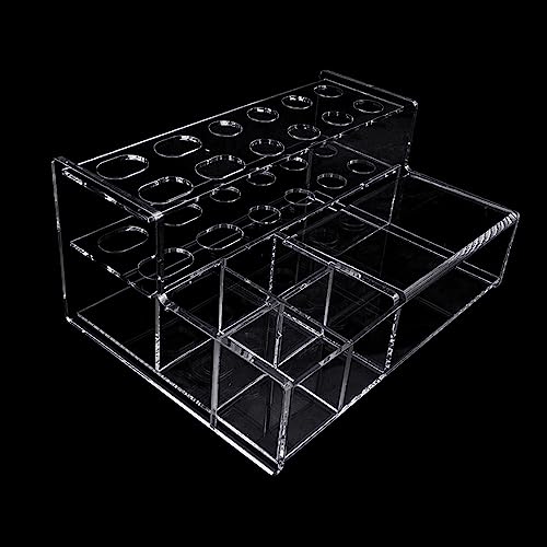 YPBEW Dental Composite Resin Holder Acrylic Organizer For Resin Adhesive Applicator Dispenser Dentist Lab Tools Dental Composite Dispenser Applicator