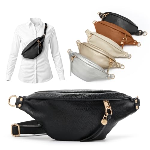 Sedena Anti Pickpocket Bag - RFID Crossbody Bag for Travel, Adjustable Strap Multiple Compartments Anti Theft Crossbody Bags for Women Vegan Travel Size Essentials Crossbody Bags for Women Large Size