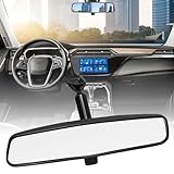 Vkinman 8201010F01AC 10.5" Universal Rear View Mirror, Interior Rearview Mirror Kit Replacement for Hevrolet Ford Toyota Nissan Jeep Honda Subaru Hyundai Kia Mazda Buick and More