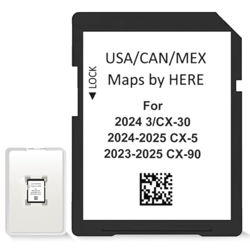2025 Latest Version Upgraded Navigation SD Card Map Compatible with CX-30/3, 2024-2025 CX-5, 2023-2025 CX-90 USA/CAN/MEX (15)