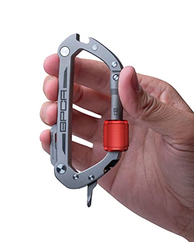 GPCA Carabiner Keychain Clip, Key Organizer, Key Ring, car Key Holder, Multi Tool EDC Gear with Bottle Opener