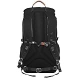 Eddie Bauer Bygone Backpack with Exterior Pockets and Laptop Compatible Sleeve, Black, 30L