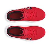 Under Armour Boys' Pre School Surge 4 Alternate Closure, (600) Red/Black/Black, 1, US