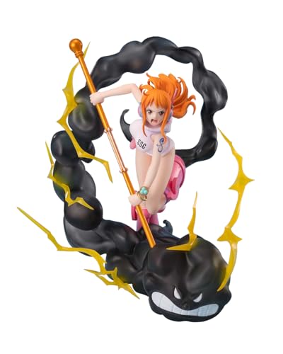 TAMASHII NATIONS - One Piece - [Extra Battle] Nami -Lighting Blast-, Bandai Spirits FiguartsZERO Collectible Figure