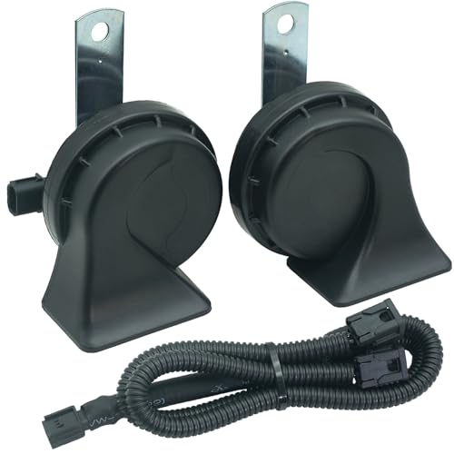 NEOGET Car Horn with 1 to 2 Connector Converter, Compatible with Honda Civic 2016-, CR-V 2017-, HR-V 2023-, Insight 2019-, Horn Splitter Adapter Fit for Single to Dual Tones Upgrade Kit