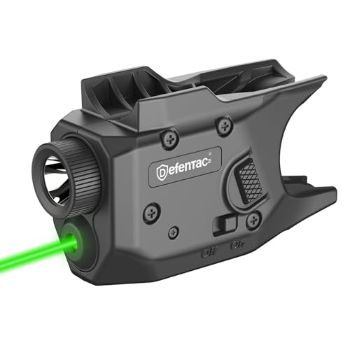 Defentac 600 Lumens Pistol Light Laser Combo is Compatible with 1911 No-Rails Version Only