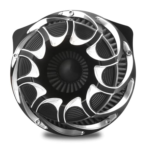 For harley air cleaner filter Touring street glide road king electra tri trike Dyna Sportster XL 883 1200 Softail air intake (Drift style -Contrast Cut, B-For Softail/Dyna 93-15 ，Touring 01-07)