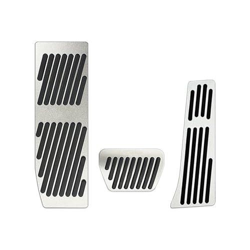 BINGLEI Car Pedal Pads Fit for BMW E39/E46/E87/E90/E92/X1 Accelerator Pedal Punch-Free Pedal Nonslip(Automatic Without Label)