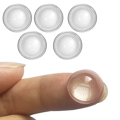 5pcs x Reversing lamp Lens Diameter 15mm Optical Glass Convex Lens high Power 15mm LED Lens Focusing condensing Lens JIATONG (15MM x H6.8MM x F9MM)