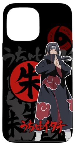 iPhone 13 Pro Max Naruto Shippuden Itachi and Icons Case