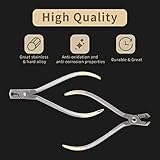 Distal End Cut Plier, Hold & Cut Hard and Soft Wire Orthodontic Cutter Dental Surgical Instrument Tool - Braces Removal Tools Tooth Pulling Kit for Dentist - 12 Months Warranty