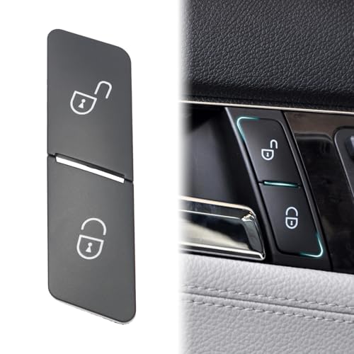 BJchiwu Driver Side Door Lock/Unlock Switch Button Replacement Fit for Mercedes Benz C-Class W204 C180 C200 C220 C300,E-Class W212 E200 E220 E250 E300 E350,ML-W166/GLK-X204/CLA-W117/B-W246(Left Side)