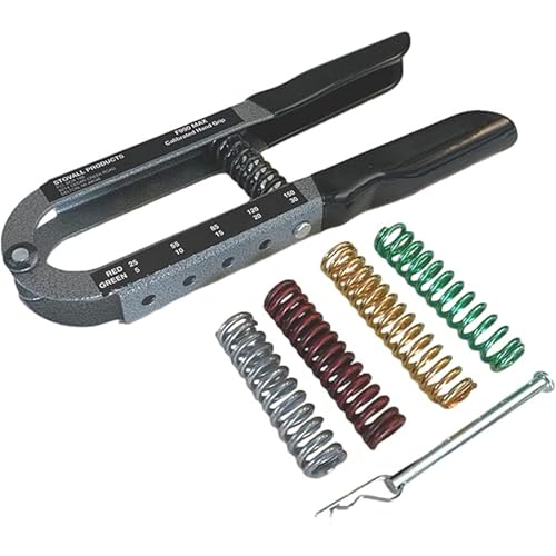 Stovall Adjustable Grip Strength Trainer | Professional Physical Therapy Hand Grip Exerciser | Rehab Hand Exerciser with Resistance from 5 to 150 lbs, Made In The USA
