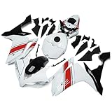 ABS Plastic Fairing Kit Fit for Yamaha YZF1000 R1 2007 2008 yzf r1 07 08 Fairings Injection Bodywork Full Body Kit-White Red