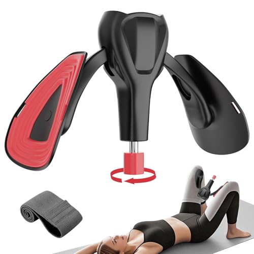 TINRIEF Upgraded Inner Thigh Exerciser for Women, Adjustable Pelvic Floor Muscle Exercise Devices, Hip Trainer Kegel Exerciser for Postpartum Rehabilitation, Thigh Toner Leg Workout Equipment