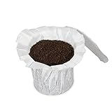 EZ-Carafe Disposable K-Carafe Paper Filters with Patented Top Lid - Compatible and For Use with Keurig 2.0 K-Carafe Reusable Coffee Pods, 4-Pack (120 Filters)