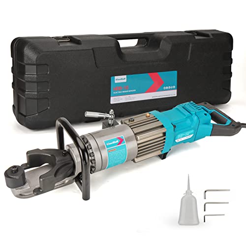 CENTALL 5/8 Inch Electric Rebar Bender 1100 W Hydraulic Rebar Bending Machine #6-16 mm Rebar within 2-2.5 s Easy Bending Rebar Steel Bar HRB-16 (Blue)