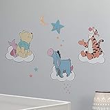 Lambs & Ivy Disney Baby Winnie The Pooh Hugs Piglet/Eeyore/Tigger Wall Decals