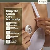 Moogco The Original Silver Nursing Cups - Nipple Shields for Nursing Newborn - Breastfeeding Essentials - Newborn Essentials Must Haves - Nipple Covers Breastfeeding - 925 Silver