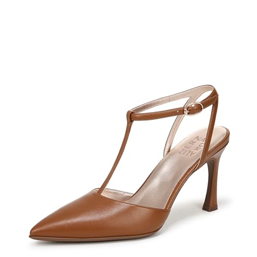 Naturalizer Womens Astrid Pump English Tea Leather 5 M