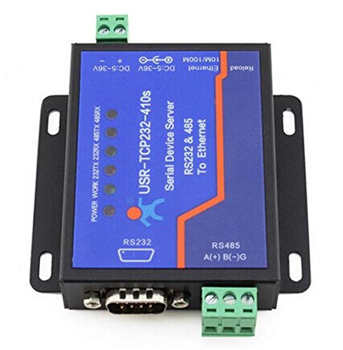 Usr-Tcp232-410S RS232 / RS485 Serial to Ethernet Adapter/IP Device Server Ethernet Converter Support DHCP/DNS (1)