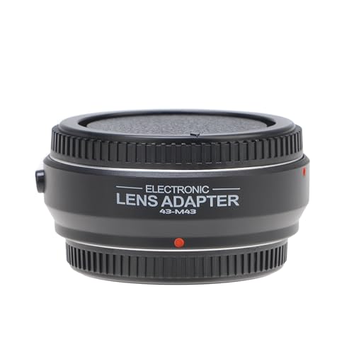 Fotga Auto-Focus AF Lens Adapter for Four Thirds (4/3) Mount Lens to Micro Four Thirds (MFT,M4/3) Camera,Olympus OM-D E-M1 MarkII E-M5 for Panasonic GH3 GH4 GH5 GH5s GH6 G9 II G85 G95 DSLR Cameras