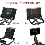 Crostice Tablet Holder Mount Compatible with Peloton Bike & Bike Plus & Row & Tread, Holder for iPad, Phone/Tablet Stand for Most Exercise Bicycle & Treadmill Accessories