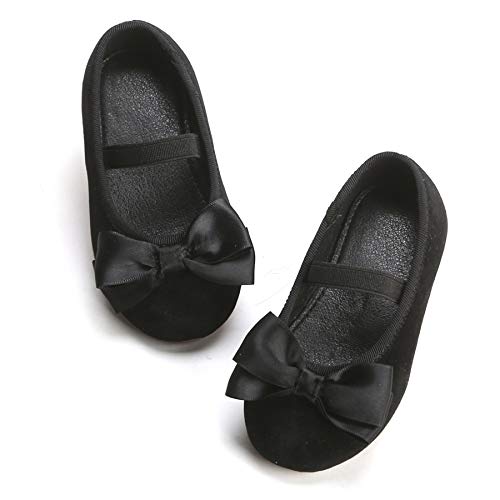 Felix & Flora Girls Dress Shoes - Mary Jane Ballet Flats Party Wedding School Size 5 Little Kid