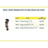 Brace Direct Breg T Scope Premier Post-Op Knee Brace: Ultimate Support for Recovery & Injury Management, Men & Women, Size XL, left and right leg