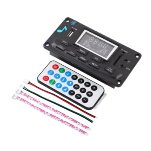 Bloepum DIY MP3 Decoder Board Player Bluetooth Lossless APE Decoder EQ Adjustment/FM Spectrum Display Audio Equalizer