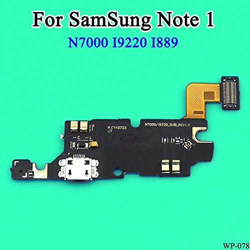 Davitu Electrical Equipments Supplies - cltgxdd USB Connector Charging Port Flex Cable For Samsung galaxy Note 1 2 3 4 5 I9220 N7000 N7100 N9005 N900A N910F N9100 N9200 - (Color: Note1 N7000)