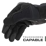 Mechanix Wear: M-Pact 3 Tactical Work Gloves, Touchscreen Capability, Synthetic Leather Gloves, Finger Reinforcement and Impact Protection, Work Gloves for Men (Black, Small)