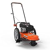 Yard Force 22 in. 163cc Briggs and Stratton 675Exi Gas Walk Behind String Trimmer Mower