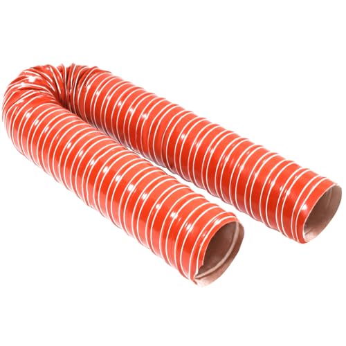 NOWBALL 4 in Automotive Air Ducting Hose, Length 2 Meter-6.6Feet, 4" Silicone Flexible Brake Cooling Duct, 101mm Air Duct Induction Intake Tube Pipe, Dryer Vent Exhaust Hose for Garage Air System
