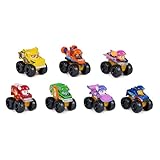 PAW PATROL: Rescue Wheels, 7-Piece Pup Squad Racers Gift Set, with Exclusive Roxi Toy for Boys and Girls 3 Years Old