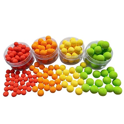 Outanaya PVA Smell Fishing Lure Beads Carp Baits with Great Flavor Floating Smell Ball Beads for Fishing Ultra-Light High Buoyancy