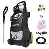 Sun Joe Electric Pressure Power Washer, 2030 PSI (PWMA Certified), 1.76 GPM, Dual Soap Tanks, SPX3000 (35-FT GFCI Water-Safe, Power Cord)