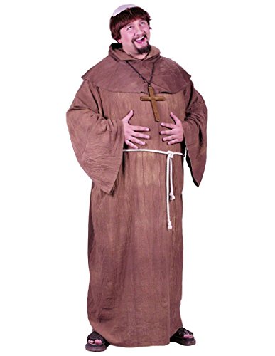 Medieval Monk Plus Size Costume