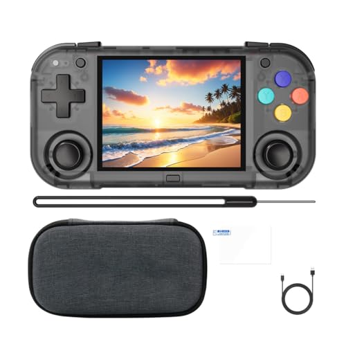 ConsoleXpress XUMINI M Retro Handheld Gaming Console, 2.8-Inch 640 * 480 IPS Screen Cortex-A53 Linux System 128G Portable Rechargeable Arcade Video Game Consoles