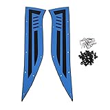 ERGDF Front Rear Footboard Floorboards Foot Panel Step Pads Set Compatible with for Yamaha for NVX 155 for Aerox 155 2015-2019 (Color : 1)