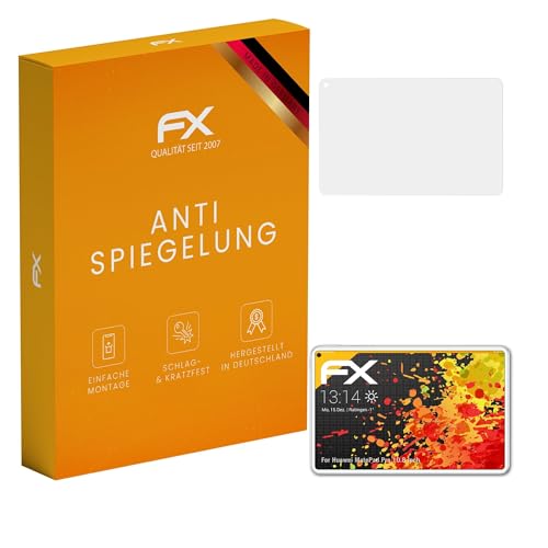 atFoliX Screen Protector compatible with Huawei MatePad Pro 10.8 Inch Screen Protection Film, anti-reflective and shock-absorbing FX Protector Film (2X)