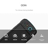 AYN Odin Pro Retro Game Handheld Console, SD845 Android Retro Game Console Multiple Emulators Console FHD 1080P LCD WiFi6 6600mAh Fast Charging Gaming Console (256GB, Transparent White)