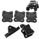 Dilwe RC Support Rod, RC Car Shock Support Rod Accessory Upgrade Spare Part Compatible with RGT Crawler EX86100 1/10 Car(Black)