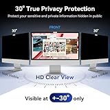 [2024 New] Fully Removable Privacy Screen for iMac 27 Inch Studio Display Desktop Computer Monitor, Anti Glare Blue Light Filter Privacy Shield, Upgraded Anti Spy 27 Inch iMac Privacy Protector